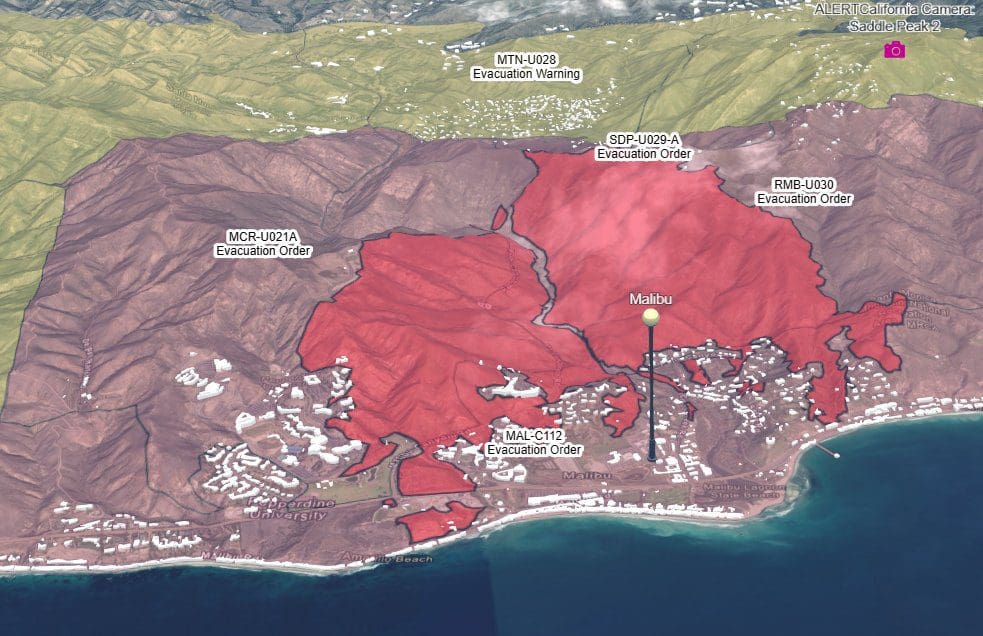Franklin Fire Update: Road Closures updates, power restored in certain areas, Red Flag Warning lifted