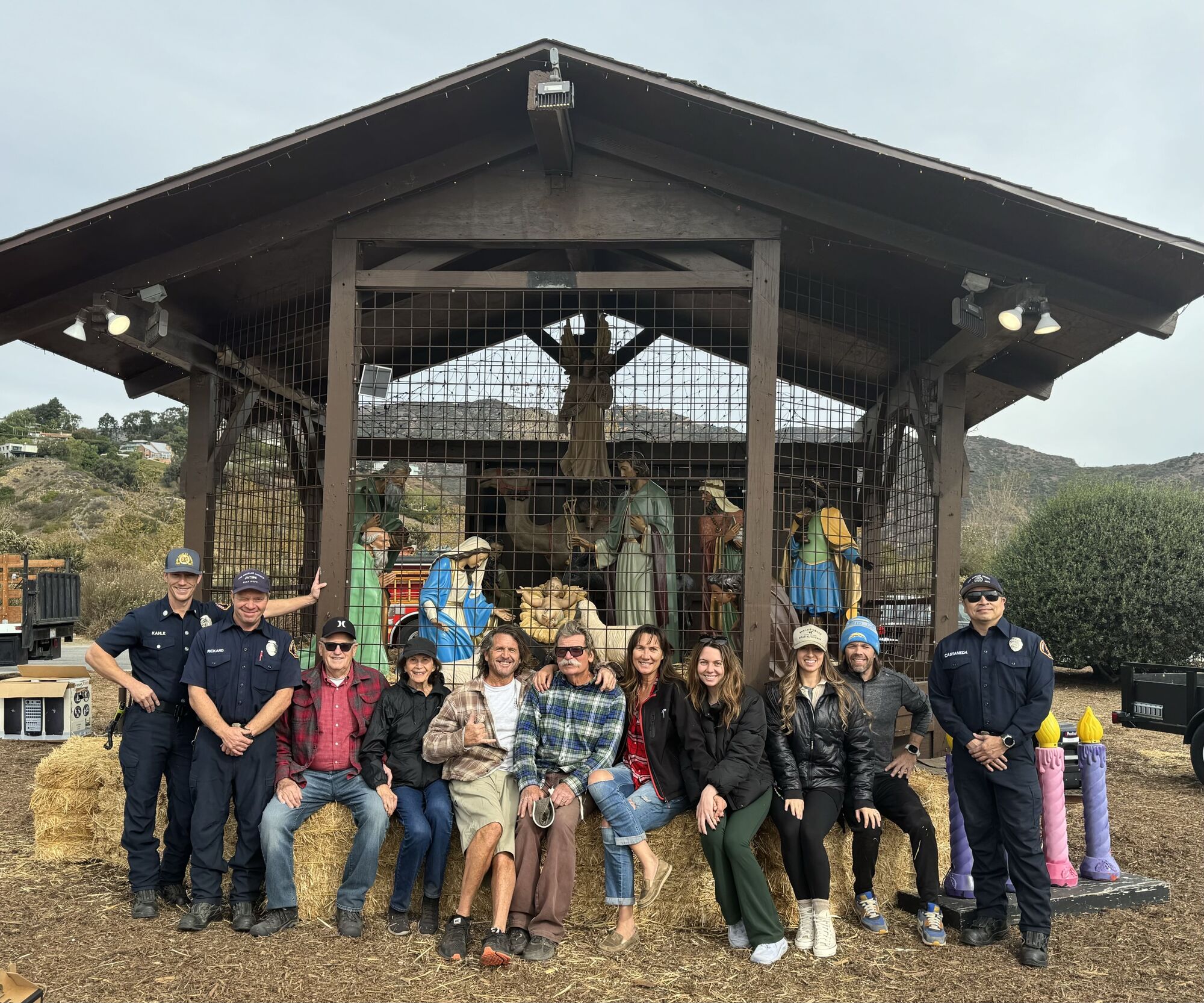 Devoted volunteers carry on the decades-long Malibu Community Nativity tradition