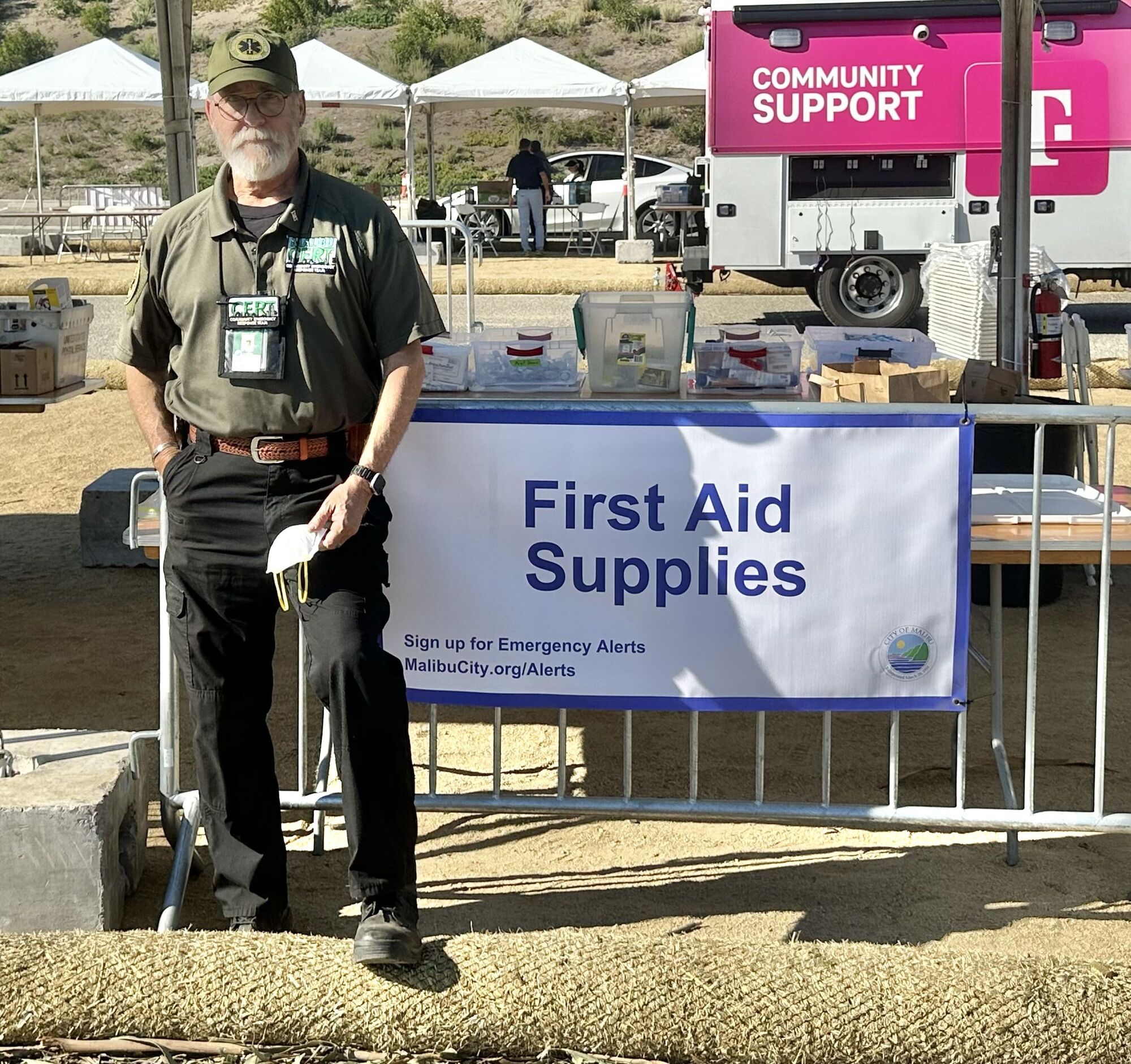 Malibu CERT Provides Critical Support Amid Fires and Boil Water Notice