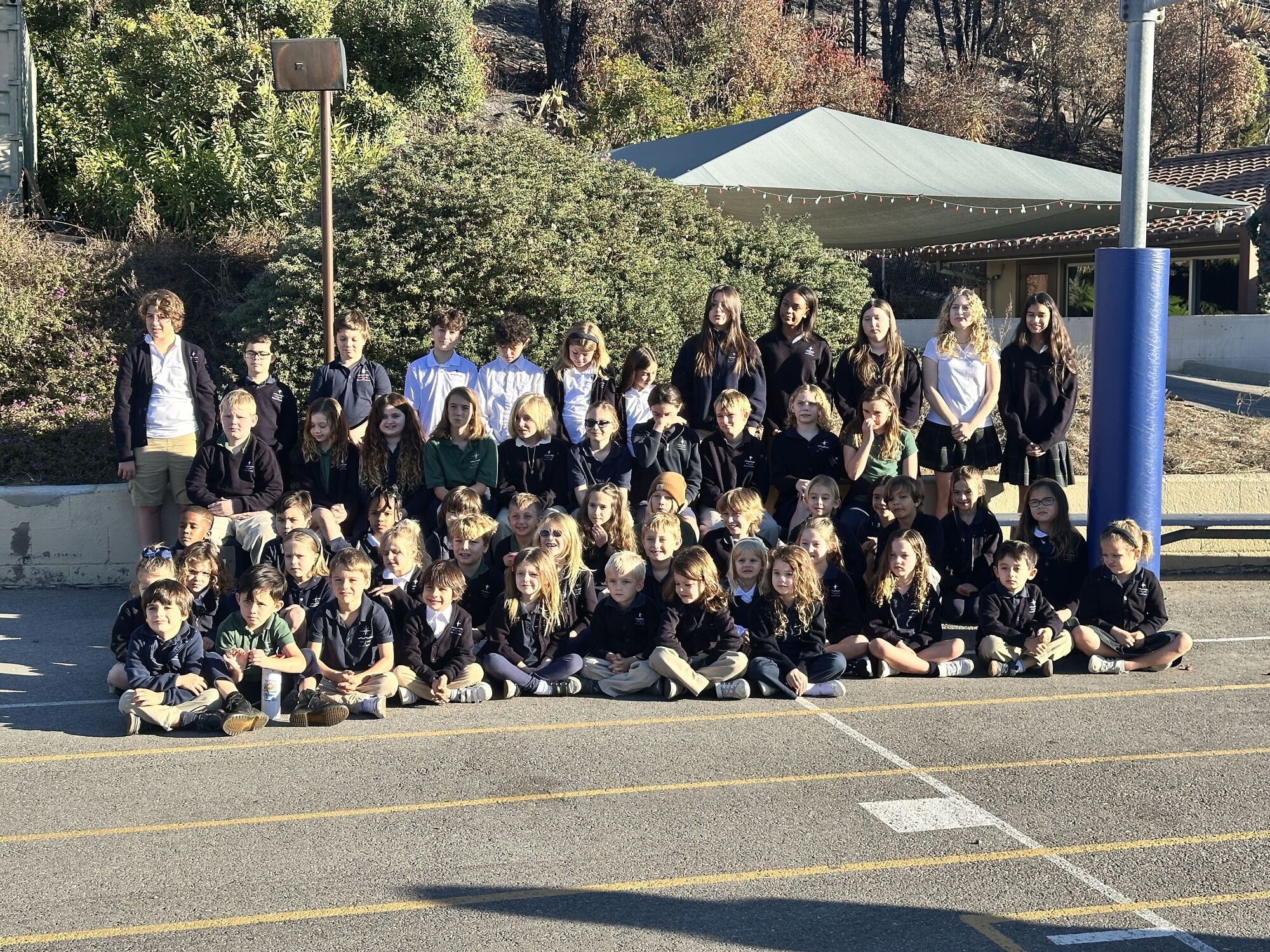 Students return to schools that were damaged by the Franklin Fire