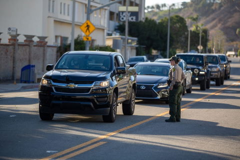 Message from the City of Malibu regarding residents returning to evacuated areas