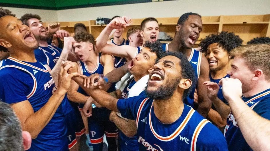Pepperdine Waves men’s basketball advances to WCC Tournament semifinals
