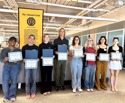 Optimist Club of Malibu honors eight outstanding graduates