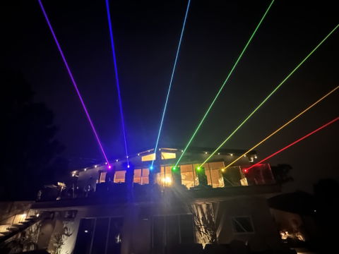 Sneak peek of Global Rainbow illuminates Malibu sky ahead of July 4&nbsp;weekend