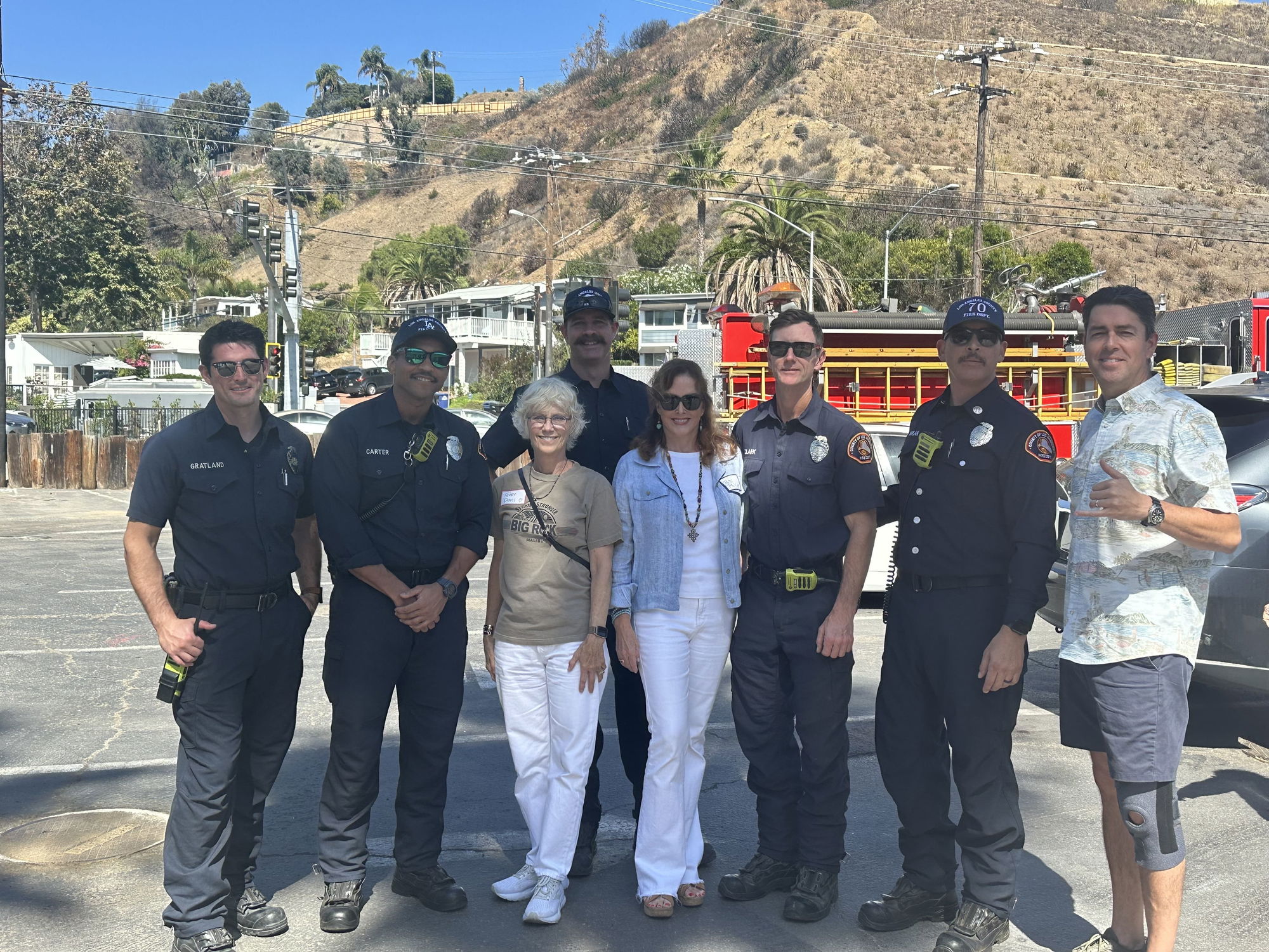Fire survivors come together to support one another at community gathering