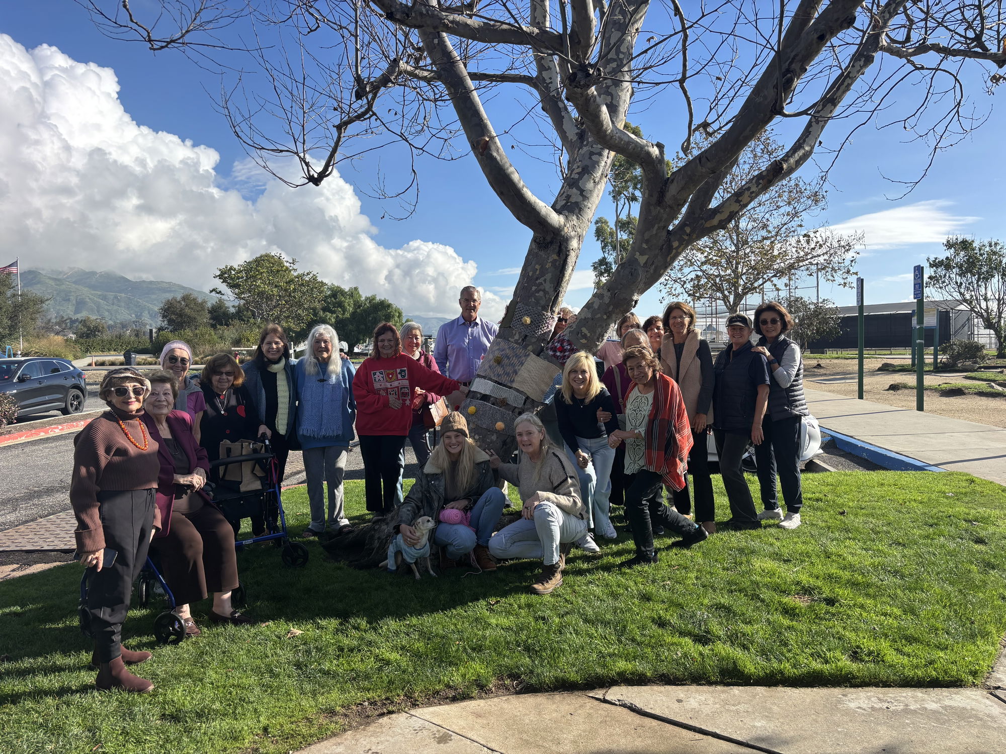 Malibu gets its first yarn bombing to commemorate Palisades Fire anniversary