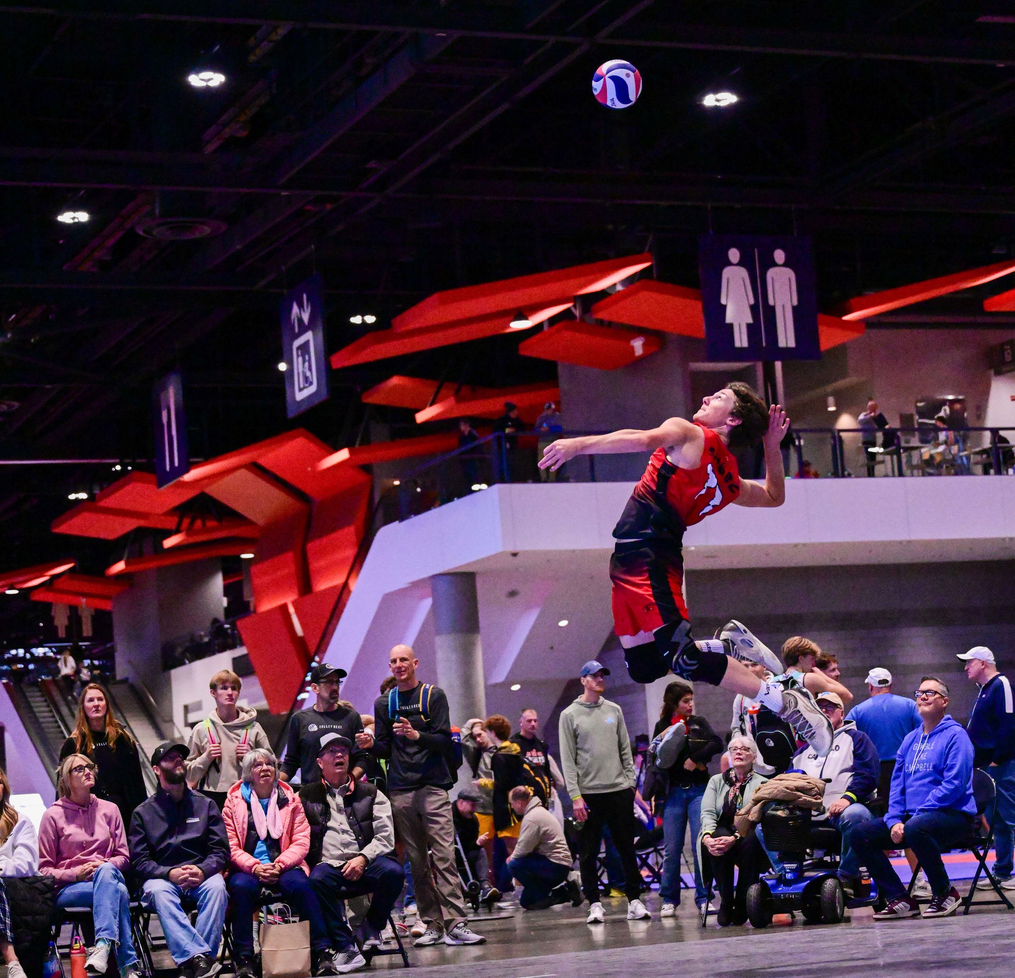 Sharks Boys Volleyball Training with championship mindset