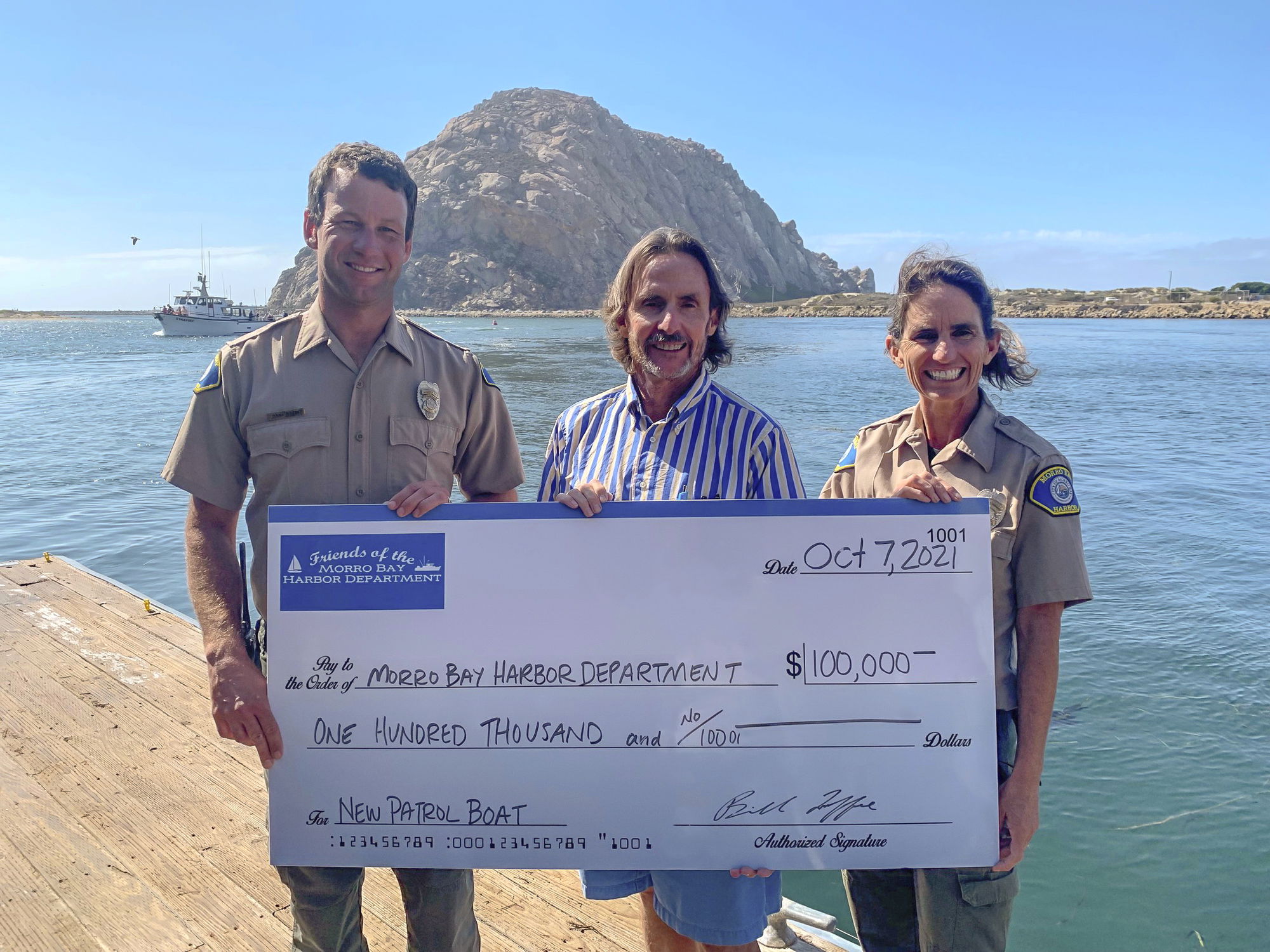 Friends of Morro Bay Harbor Raise $100k For Patrol Boat