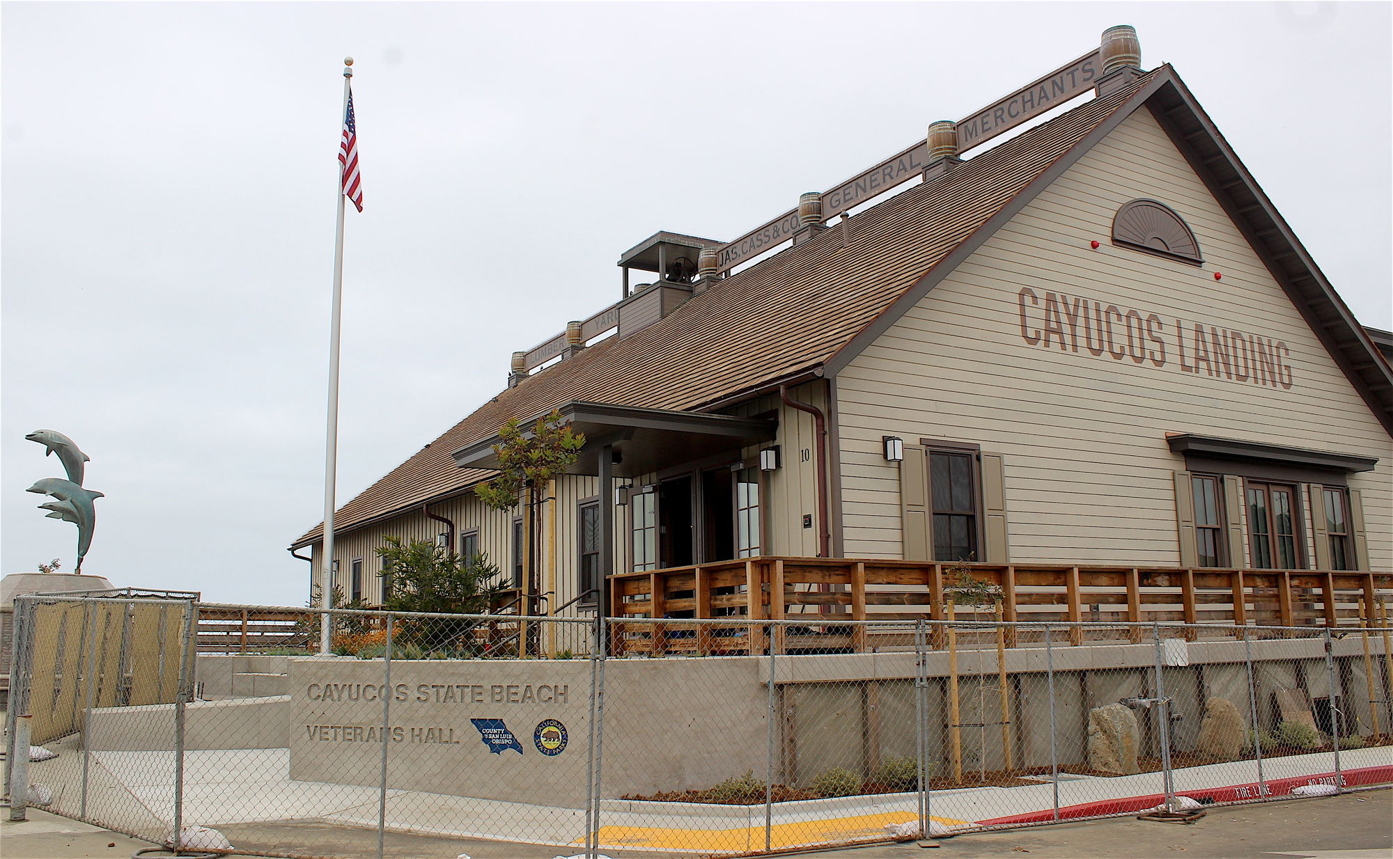 A look inside the new Cayucos Landing Event Center