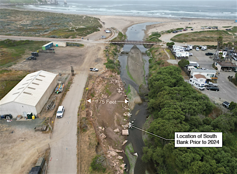 City to repair erosion on Morro Creek