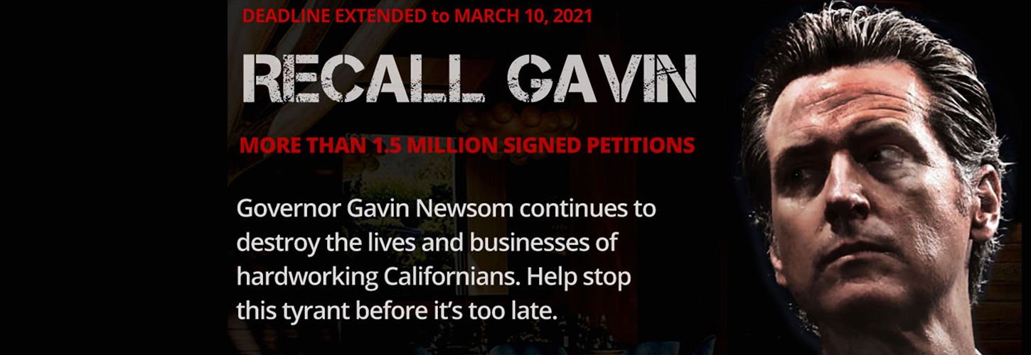 Recall Gavin 2020 CampaignReaches 1,825,000 Signatures