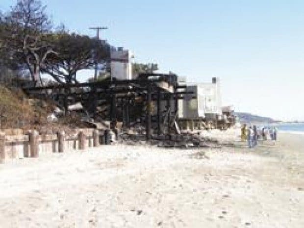 Malibu Road fire: The aftermath