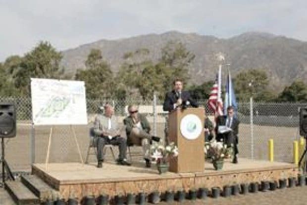 City celebrates storm water treatment facility