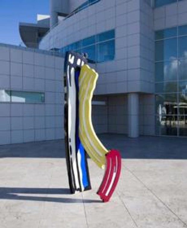 Sculptures bloom in Getty Center complex