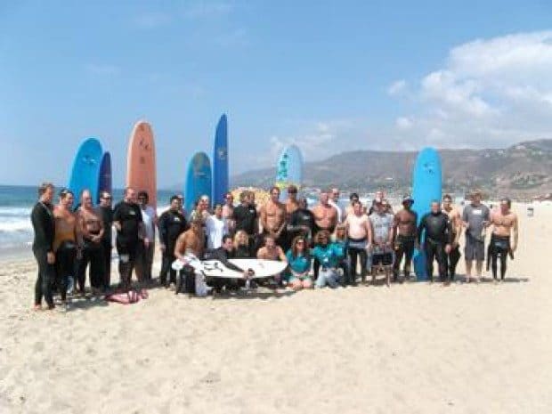 Operation Amped brings vets to Malibu
