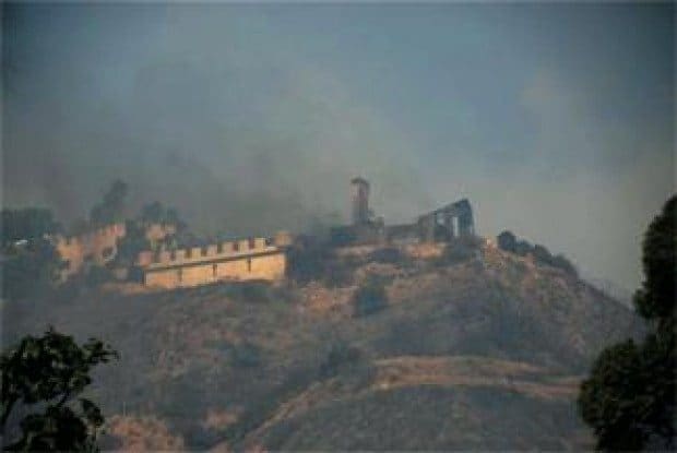 Malibu's fallen fortress