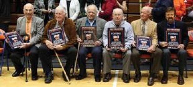 Pepperdine Honors the national championship football squad