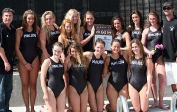 Sharks girls' water polo team