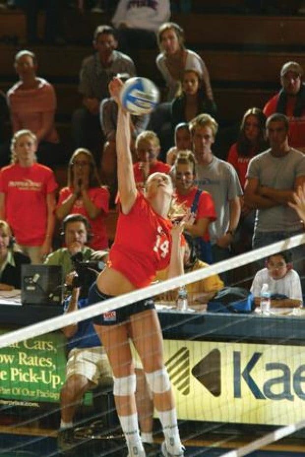 Pepperdine athlete in Egypt