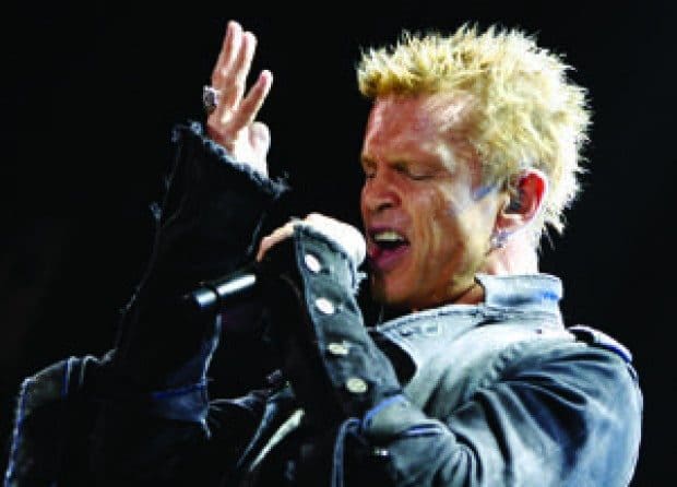 Billy Idol to perform 'For the Arts'