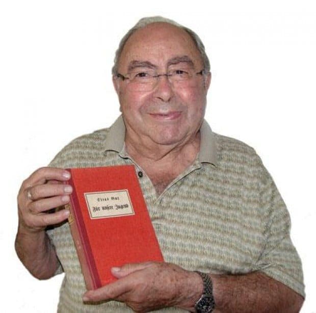 A Holocaust survivor's childhood book comes home
