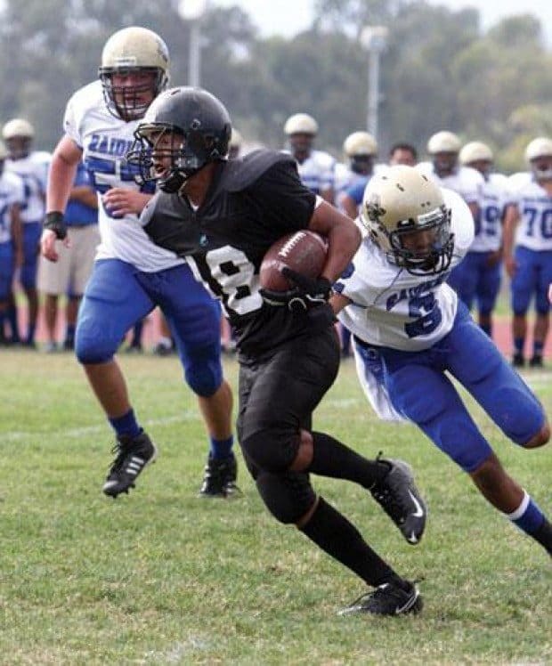 Sharks drown in football season opener