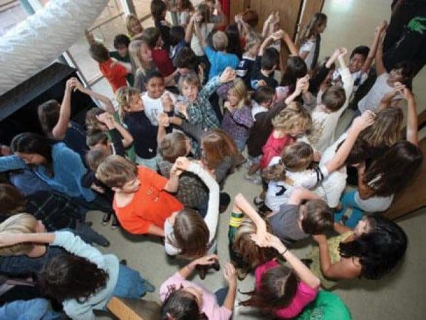 Webster Elementary students mad for ballroom dancing