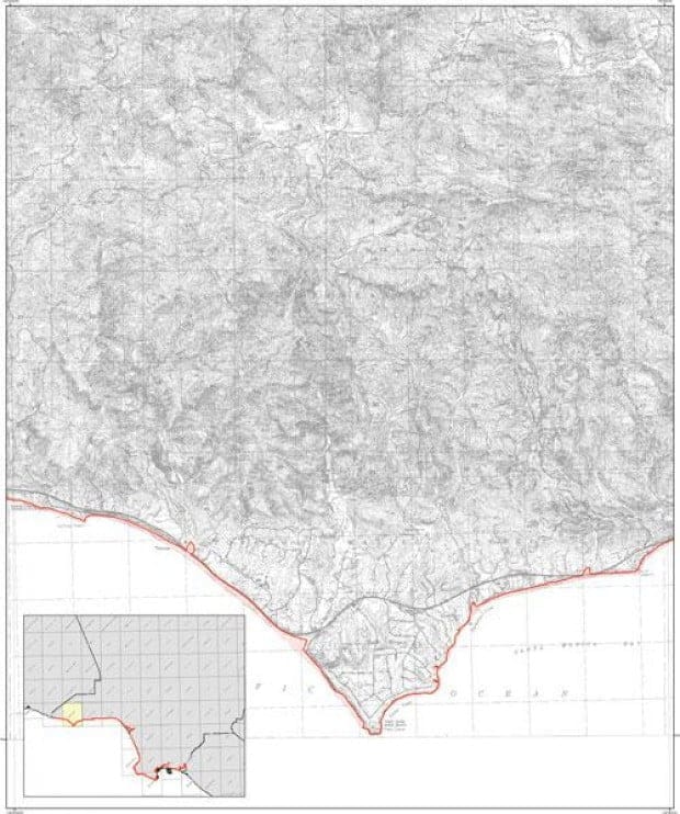 Tsunami flood maps show Malibu coastline under water