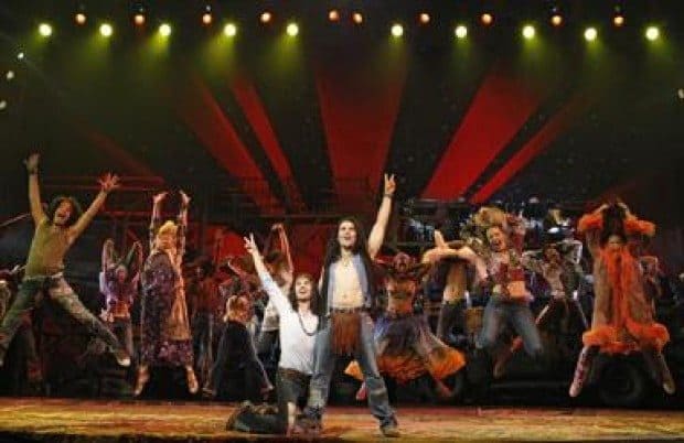 Sun shines with 'Hair'