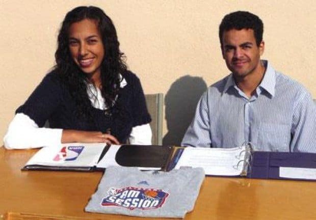 Isabel Oropeza and Danny Washington