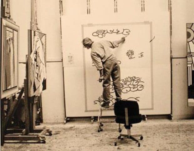 The process of Roy Lichtenstein