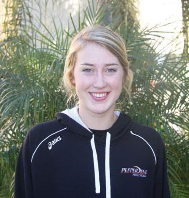 THE MALIBU TIMES Athlete of the Week: Kim Hill, Senior, Pepperdine University, Women's Volleyball