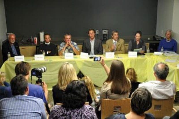 City Council candidates spar in first debate