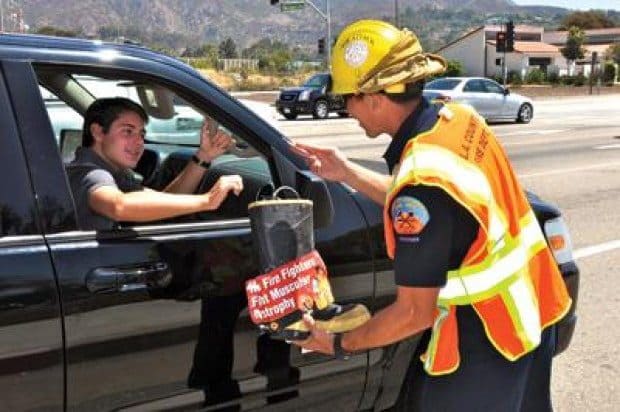 Firefighters ‘Fill the Boot’ in Malibu