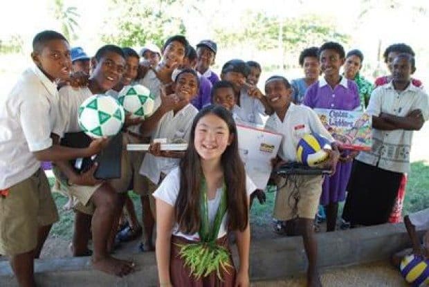 Malibu native, 12, donates computers to students in Fiji