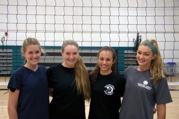 Girls volleyball prepares for spike in competition
