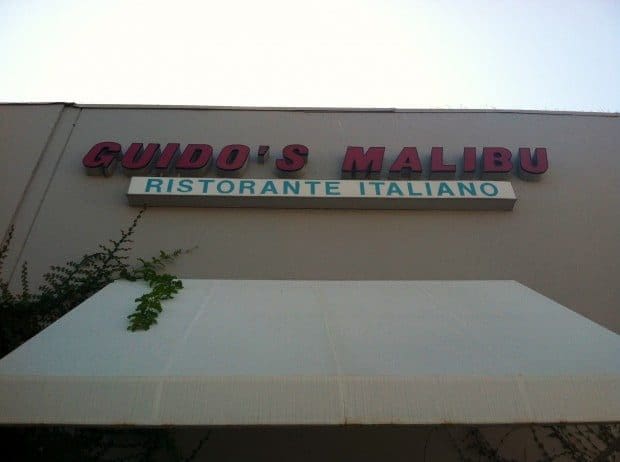 Malibu Guido's Italian Restaurant closing