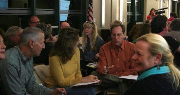 Community gathers for retail ordinance town hall