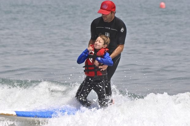 Surfing as therapy