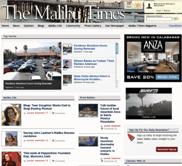 Looking For An Internship? The Malibu Times is Hiring