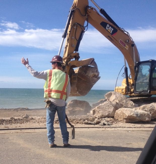 Storm Causes Damages at Point Mugu