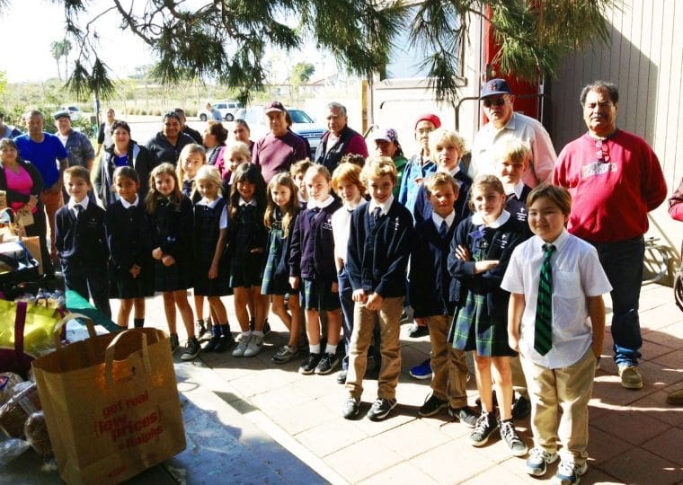 OLM Students Give Back