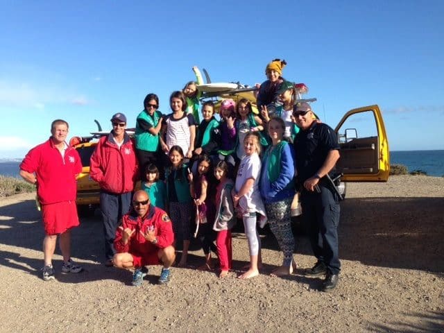 Girl Scouts Clean up Local Beach