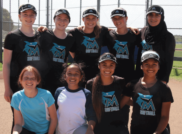 Campers take to the field during spring break