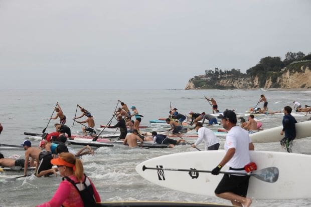 Paradise Cove hosts Paddleboard Race