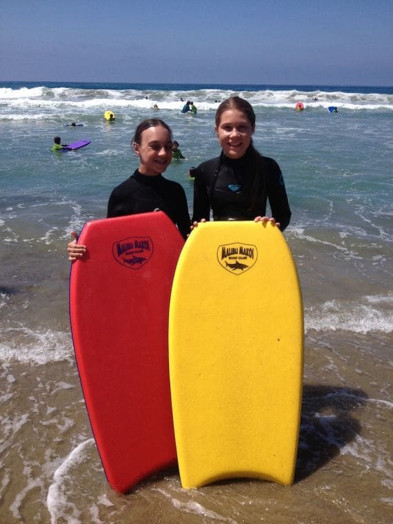 Payton Bechefsky and Emma Franzblan