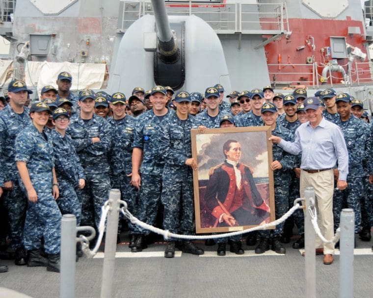 USS John Paul Jones Crew