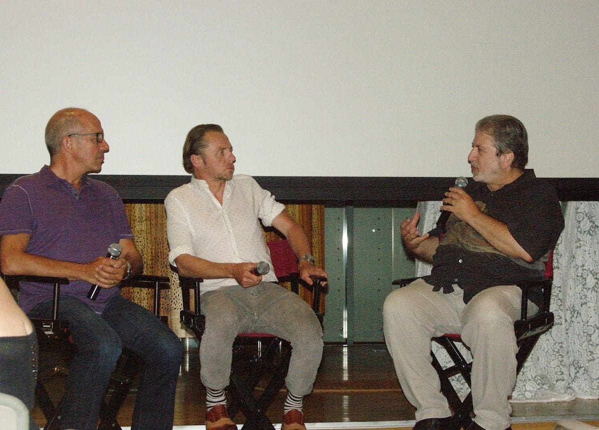 Peter Chelson, Simon Pegg and Scott Tallal