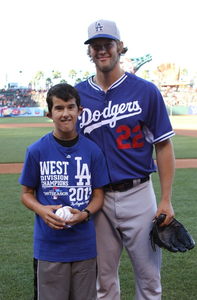 Local Little Leaguer Meets Dodgers' Kershaw