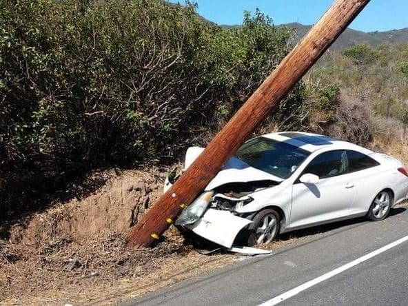 Major Blackouts Across Malibu As Car Slams Into Pole